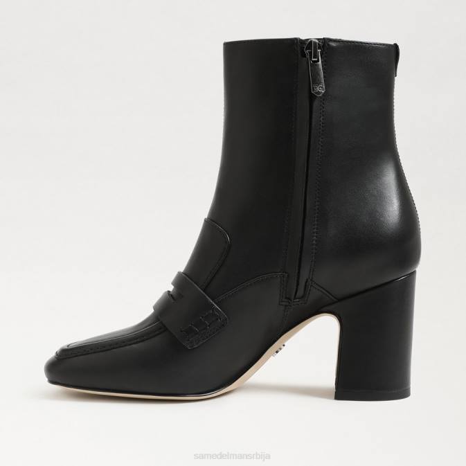 Жене обућа Sam Edelman фена глежњаче Црна кожа 20FH853