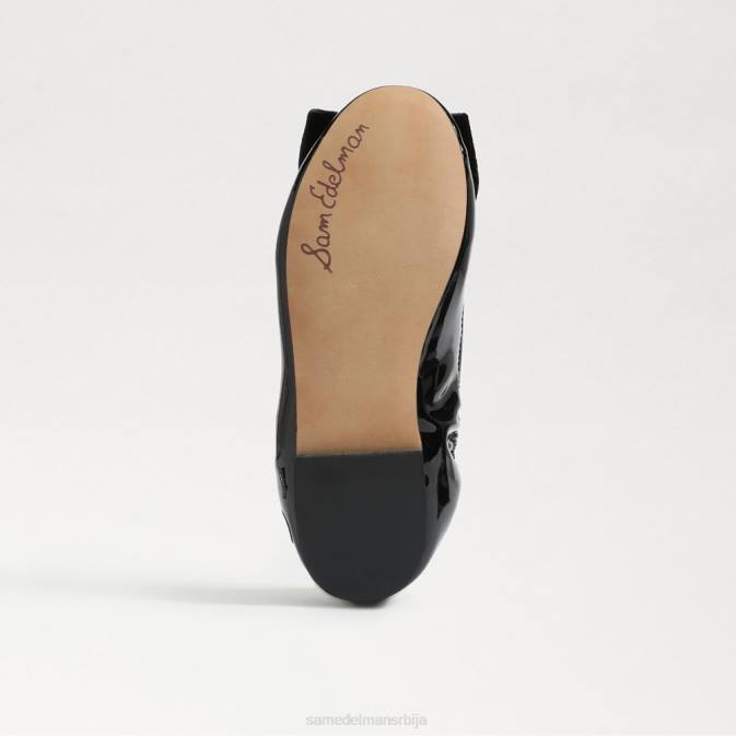 клинци обућа Sam Edelman фарах балет флат црни сомот 20FH1055